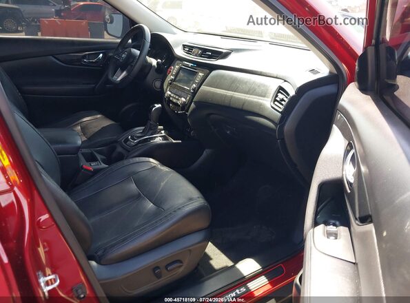 5N1AT2MT6LC761738 2020 NISSAN ROGUE Red Widok wnętrza z przodu