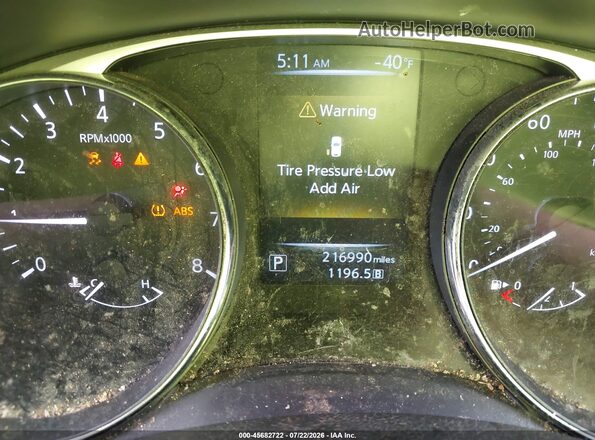 5N1AT2MT7GC772964 2016 NISSAN ROGUE Blue Հետևի նստատեղերի տեսք