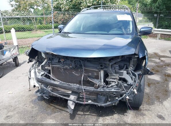 5N1AT2MT7GC772964 2016 NISSAN ROGUE Blue Դիմացի տեսք