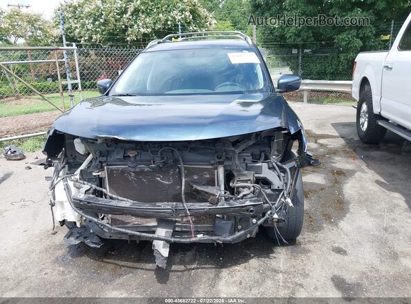 5N1AT2MT7GC772964 2016 NISSAN ROGUE Blue Սարքավորումների վահանակի տեսք
