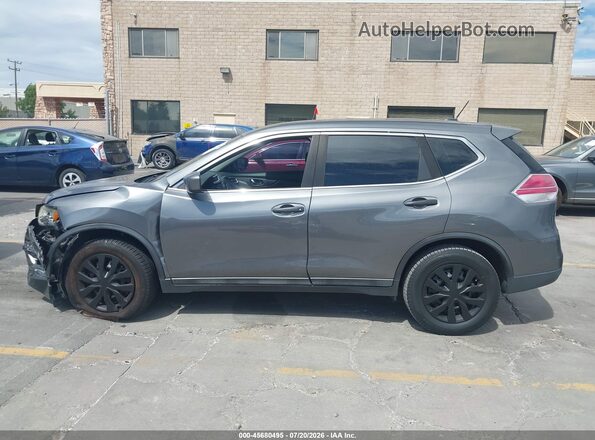 5N1AT2MT7GC785259 2016 NISSAN ROGUE Gray 