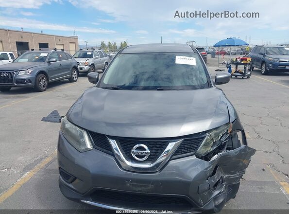 5N1AT2MT7GC785259 2016 NISSAN ROGUE Gray Вид задньої частини салону
