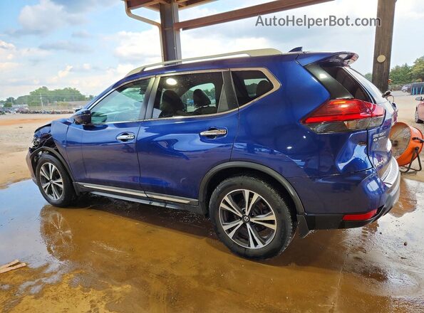 5N1AT2MT7HC825728 2017 NISSAN ROGUE Blue Հետևի ձախ