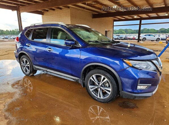 5N1AT2MT7HC825728 2017 NISSAN ROGUE Blue Առջևի աջ