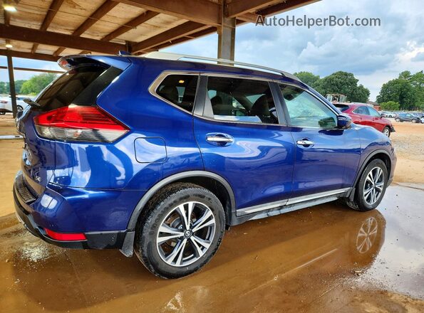 5N1AT2MT7HC825728 2017 NISSAN ROGUE Blue Հետևի աջ