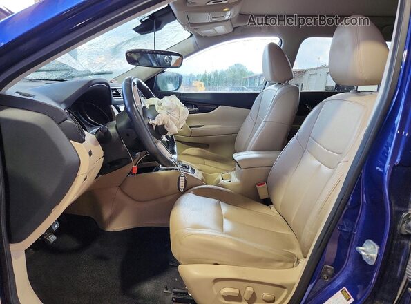 5N1AT2MT7HC825728 2017 NISSAN ROGUE Blue Սալոնի դիմացի տեսք