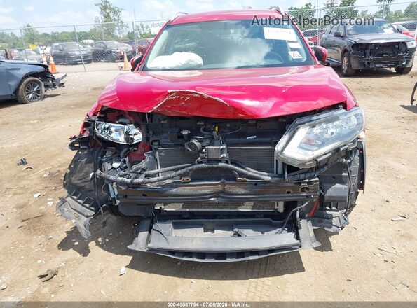 5N1AT2MT7HC832310 2017 NISSAN ROGUE Red Вид спереду