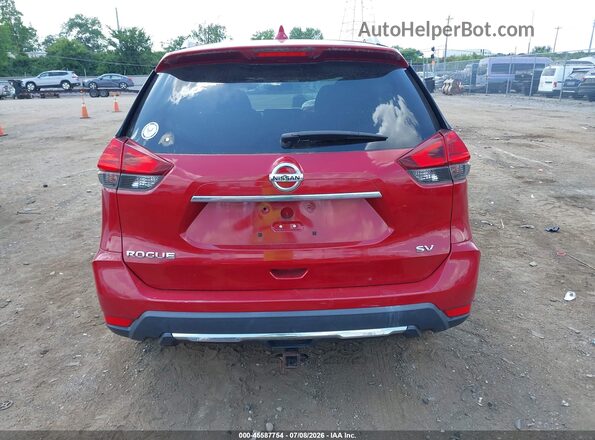 5N1AT2MT7HC832310 2017 NISSAN ROGUE Red 