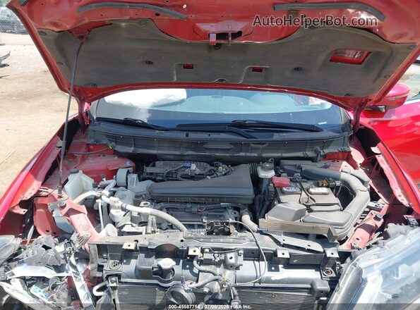 5N1AT2MT7HC832310 2017 NISSAN ROGUE Red Вид ззаду