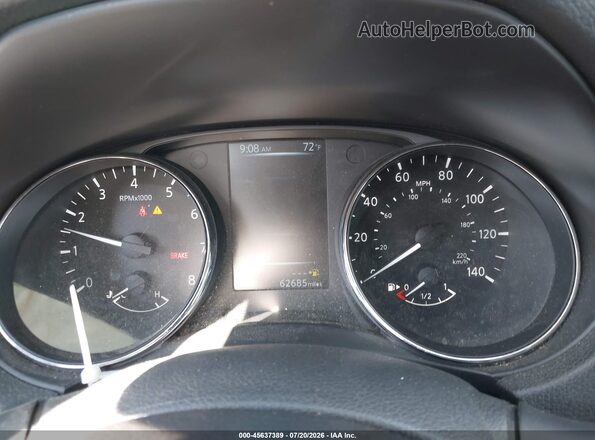 5N1AT2MT7HC888666 2017 NISSAN ROGUE Синий Вид задних сидений