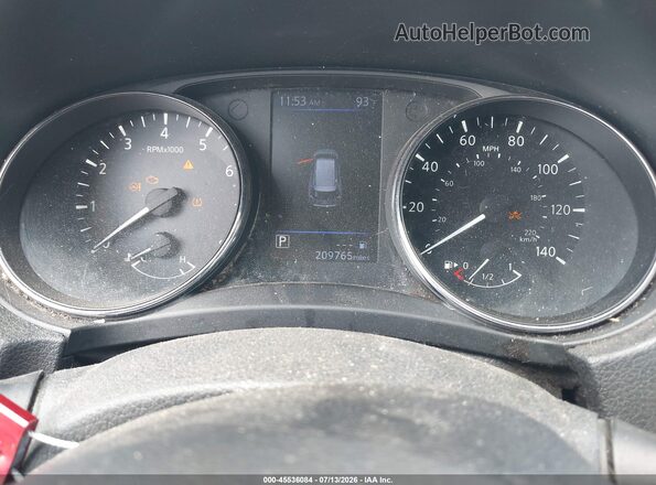 5N1AT2MT7JC777797 2018 NISSAN ROGUE White უკანა სავარძლების ხედი