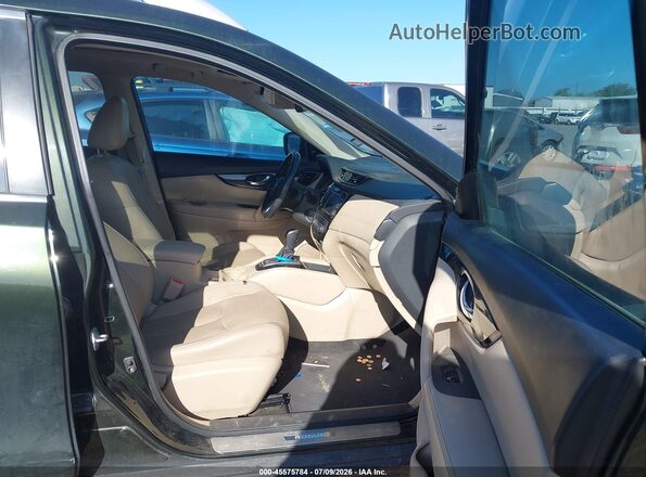 5N1AT2MT7JC806568 2018 NISSAN ROGUE Green Սալոնի դիմացի տեսք