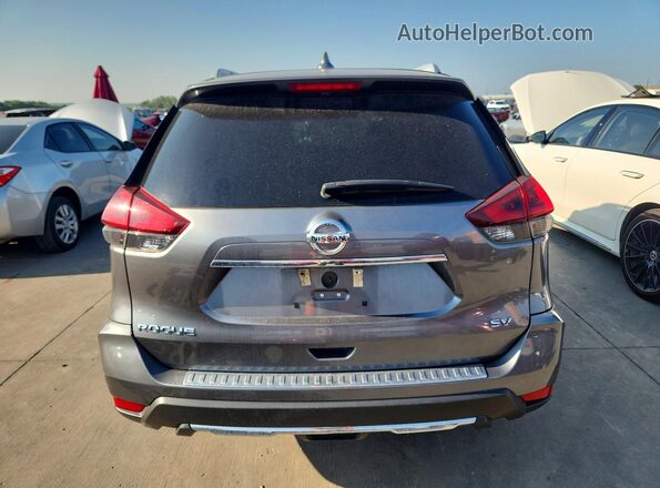 5N1AT2MT7JC817425 2018 NISSAN ROGUE Gray Հետևի տեսք