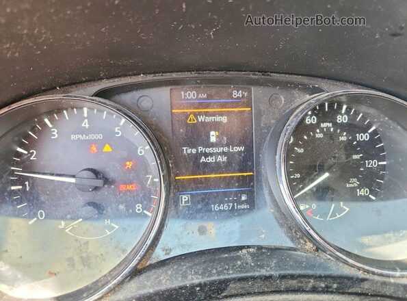5N1AT2MT7KC811464 2019 NISSAN ROGUE Silver Սարքավորումների վահանակի տեսք