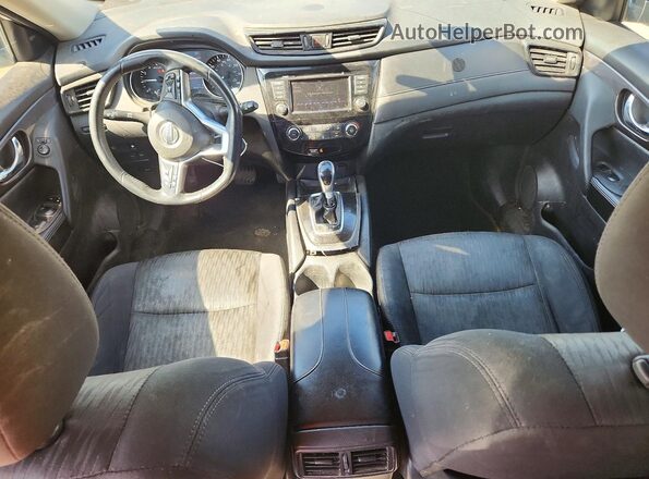 5N1AT2MT7KC811464 2019 NISSAN ROGUE Silver Առջևի վահանակի տեսք