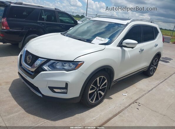 5N1AT2MT7KC821234 2019 NISSAN ROGUE White Vista tres cuartos delantera izquierda