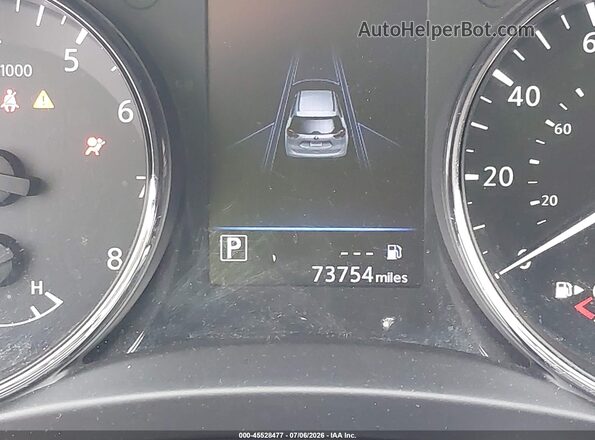 5N1AT2MT7KC821234 2019 NISSAN ROGUE White Vista de los asientos traseros