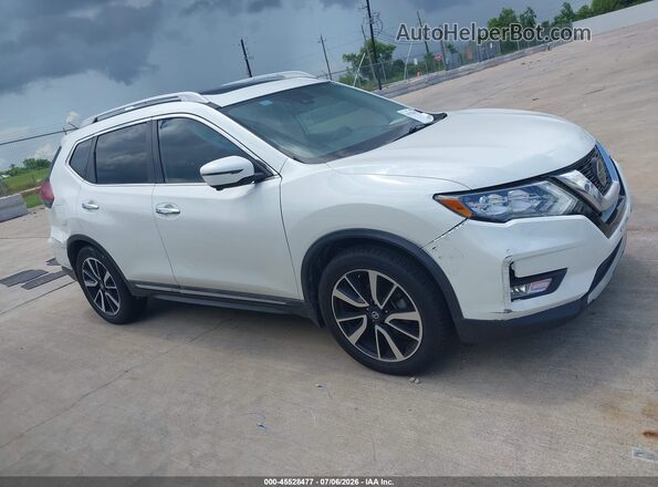 5N1AT2MT7KC821234 2019 NISSAN ROGUE White Vista interior trasera