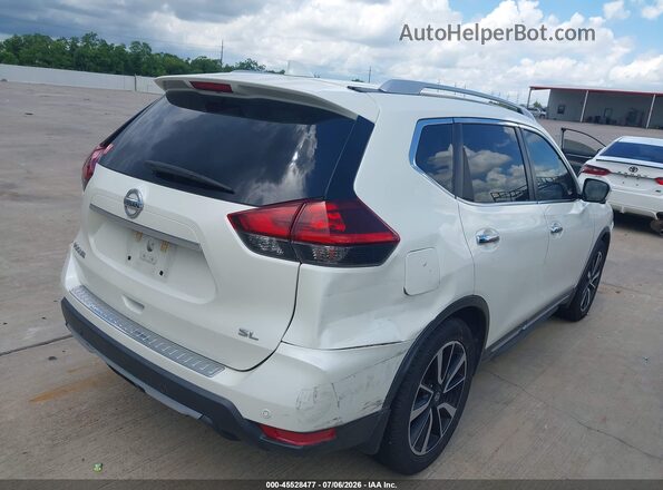 5N1AT2MT7KC821234 2019 NISSAN ROGUE White Trasero derecho