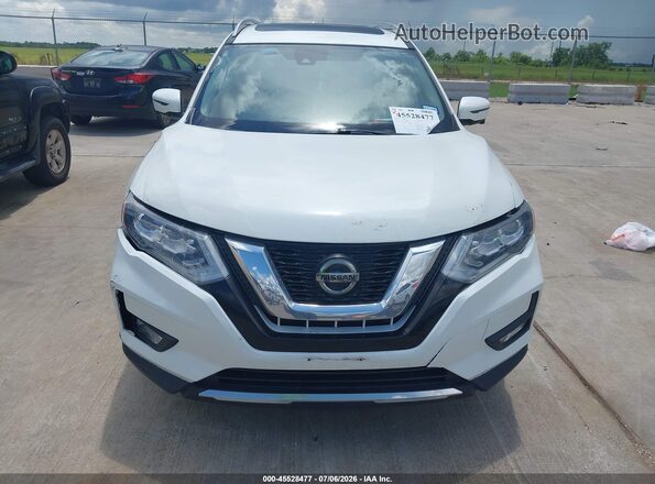 5N1AT2MT7KC821234 2019 NISSAN ROGUE White Vista del cuadro de instrumentos