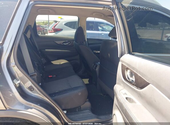 5N1AT2MT7KC825185 2019 NISSAN ROGUE Silver VIN კოდის სტიკერის ხედი