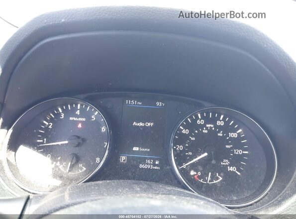 5N1AT2MT7KC825185 2019 NISSAN ROGUE Silver უკანა სავარძლების ხედი