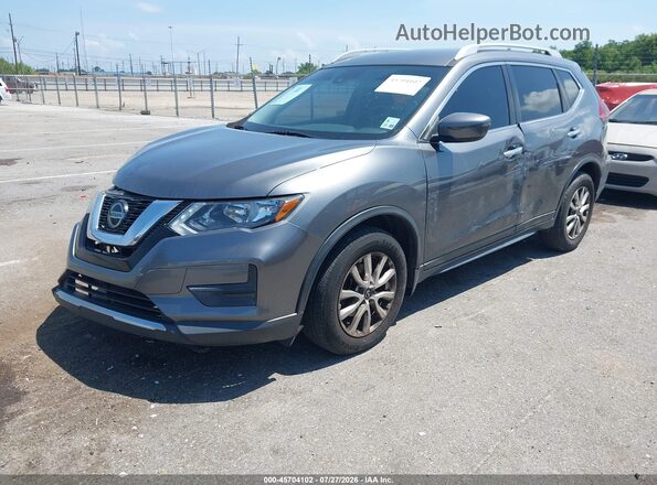 5N1AT2MT7KC825185 2019 NISSAN ROGUE Silver წინა მარცხენა ხედი სამი მეოთხედიდან