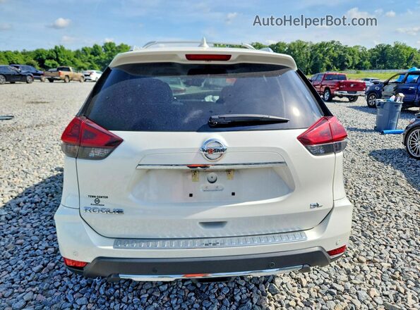 5N1AT2MT7KC829334 2019 NISSAN ROGUE White Widok z tyłu