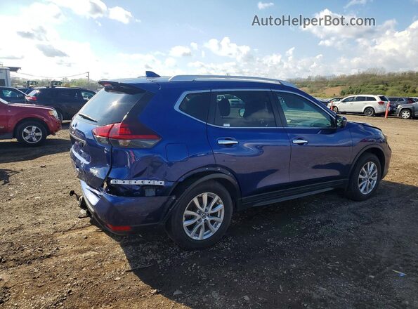 5N1AT2MT7LC718641 2020 NISSAN ROGUE Blue Tył prawy