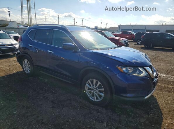 5N1AT2MT7LC718641 2020 NISSAN ROGUE Blue Przód prawy