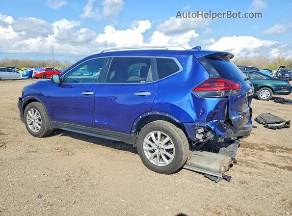 5N1AT2MT7LC718641 2020 NISSAN ROGUE Blue Tył lewy