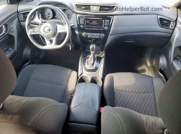 5N1AT2MT7LC718641 2020 NISSAN ROGUE Blue Widok deski rozdzielczej