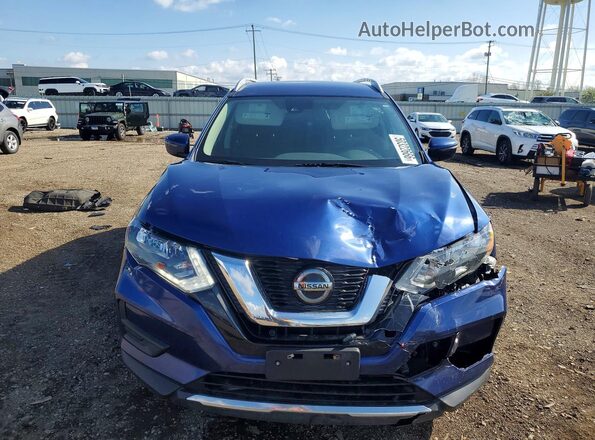 5N1AT2MT7LC718641 2020 NISSAN ROGUE Blue Widok z przodu