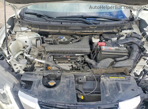 5N1AT2MT7LC744690 2020 NISSAN ROGUE White Vista del compartimento del motor