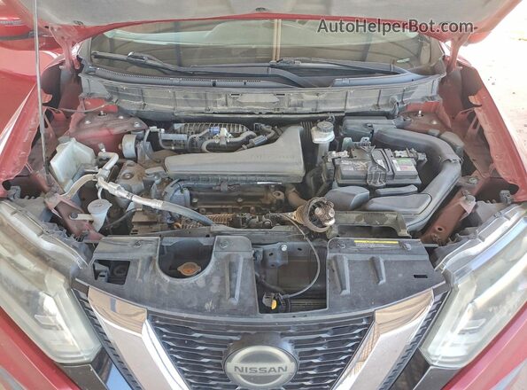 5N1AT2MT7LC756015 2020 NISSAN ROGUE Red Вид підкапотного простору