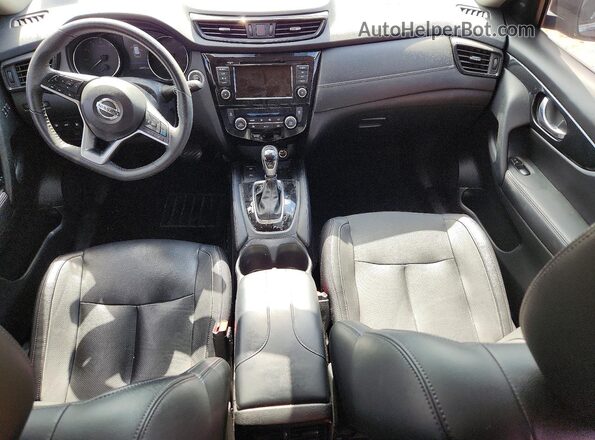 5N1AT2MT7LC767516 2020 NISSAN ROGUE Black წინა პანელის ხედი