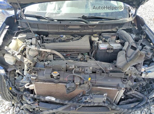 5N1AT2MT7LC786731 2020 NISSAN ROGUE Blue უკანა სალონის ხედი
