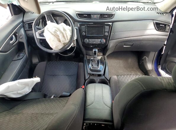 5N1AT2MT7LC786731 2020 NISSAN ROGUE Blue წინა პანელის ხედი
