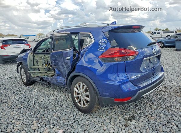 5N1AT2MT7LC786731 2020 NISSAN ROGUE Blue უკანა მარცხენა