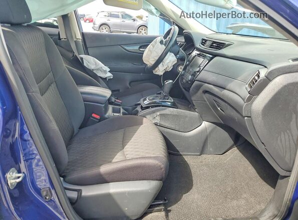 5N1AT2MT7LC786731 2020 NISSAN ROGUE Blue წინა სალონის ხედი