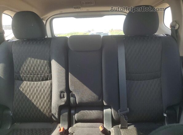 5N1AT2MT7LC801101 2020 NISSAN ROGUE Gray უკანა სავარძლების ხედი