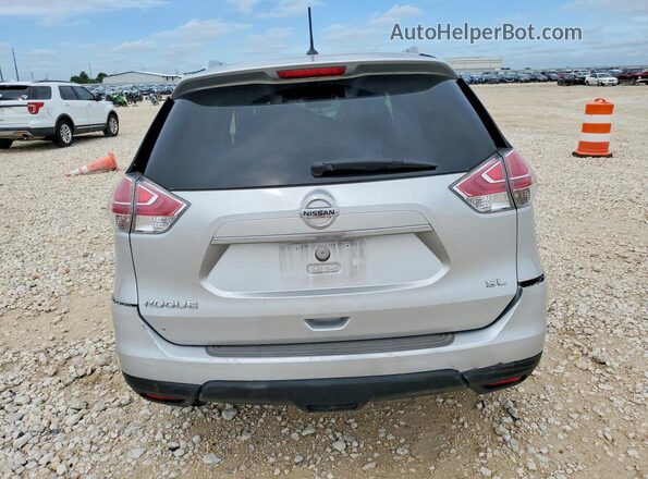5N1AT2MT8GC767787 2016 NISSAN ROGUE Silver Rear view