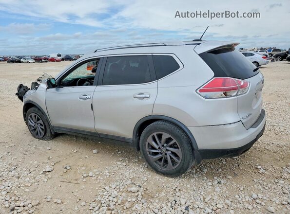 5N1AT2MT8GC767787 2016 NISSAN ROGUE Silver Rear left