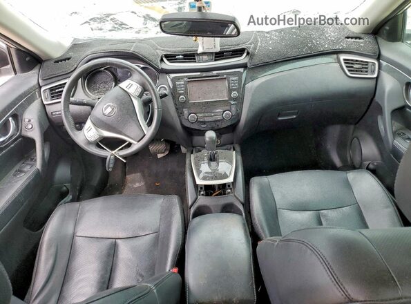 5N1AT2MT8GC767787 2016 NISSAN ROGUE Silver Dashboard view