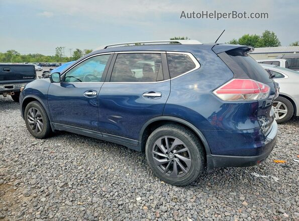 5N1AT2MT8GC779132 2016 NISSAN ROGUE Blue Tył lewy