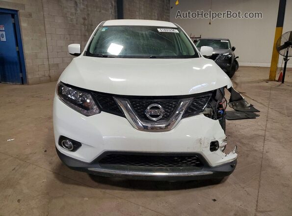 5N1AT2MT8GC799736 2016 NISSAN ROGUE White Vista frontal