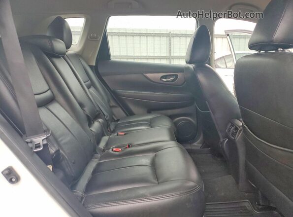 5N1AT2MT8GC856839 2016 NISSAN ROGUE White უკანა სალონის ხედი