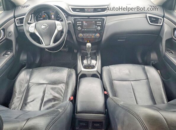 5N1AT2MT8GC856839 2016 NISSAN ROGUE White წინა პანელის ხედი