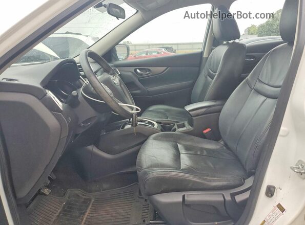 5N1AT2MT8GC856839 2016 NISSAN ROGUE White წინა სალონის ხედი