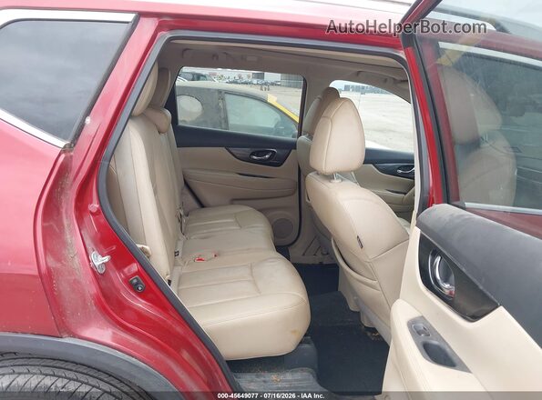 5N1AT2MT8GC869297 2016 NISSAN ROGUE Красный Вид наклейки с VIN-кодом